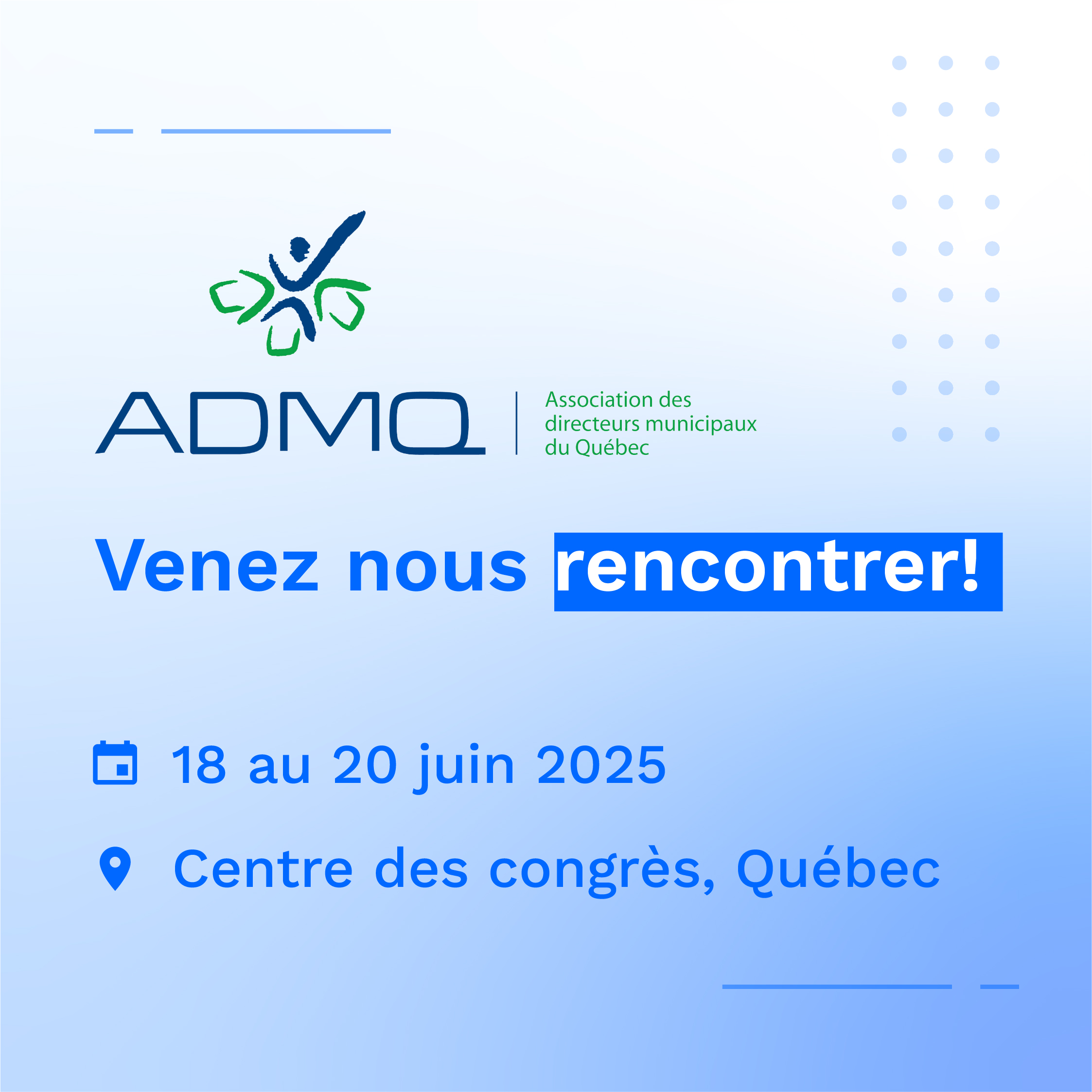 Congrès ADMQ 2025